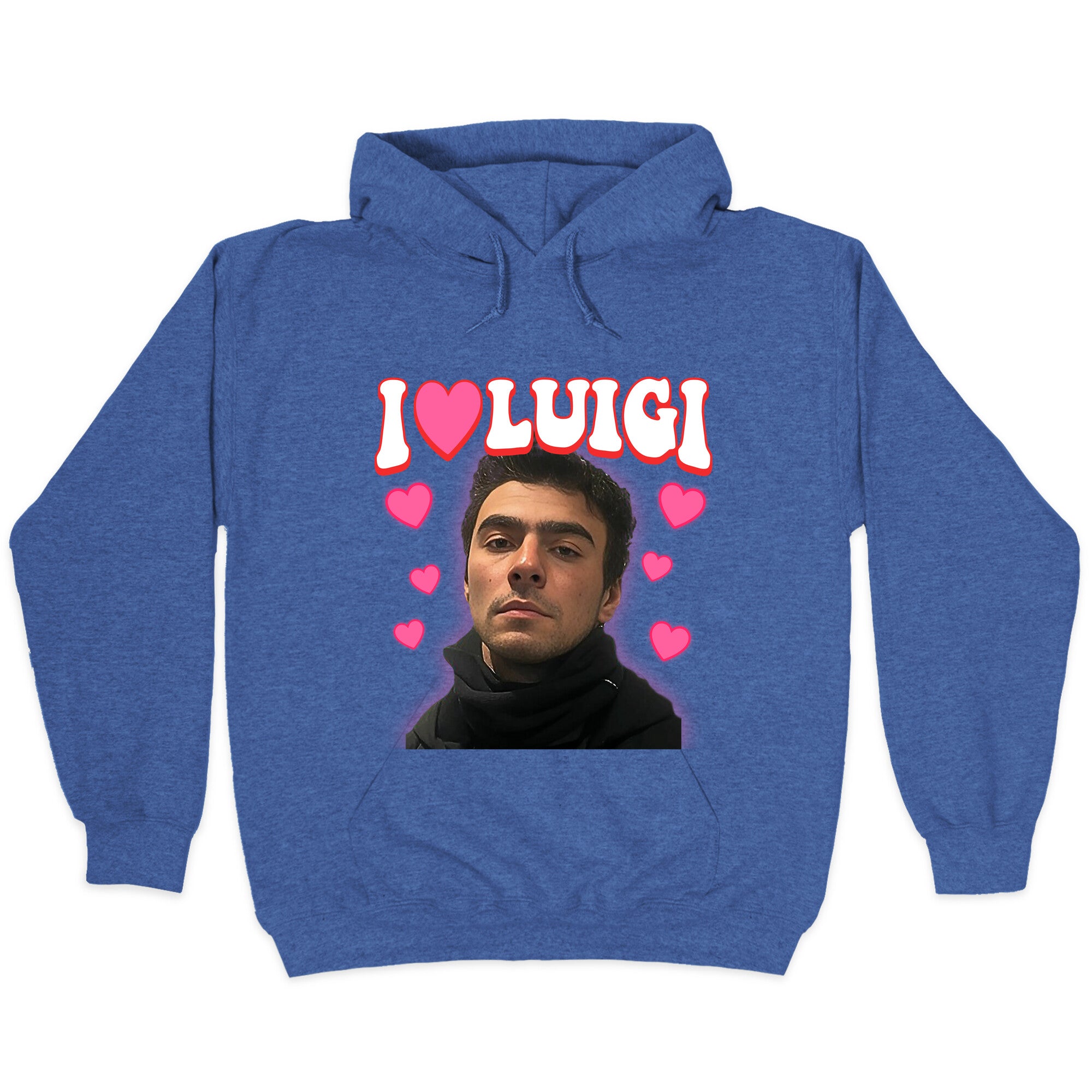 I Love Luigi Mangione Hoodie